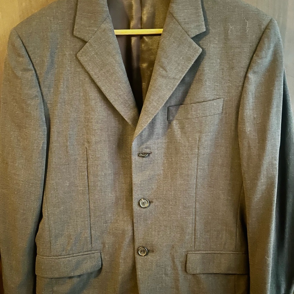 Prada Charcoal Grey Men's Blazer